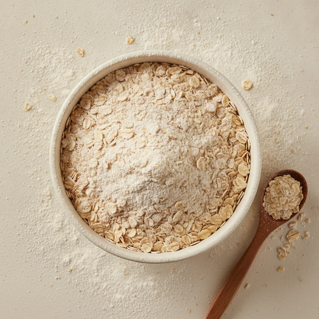 Rolled oats and oat flour