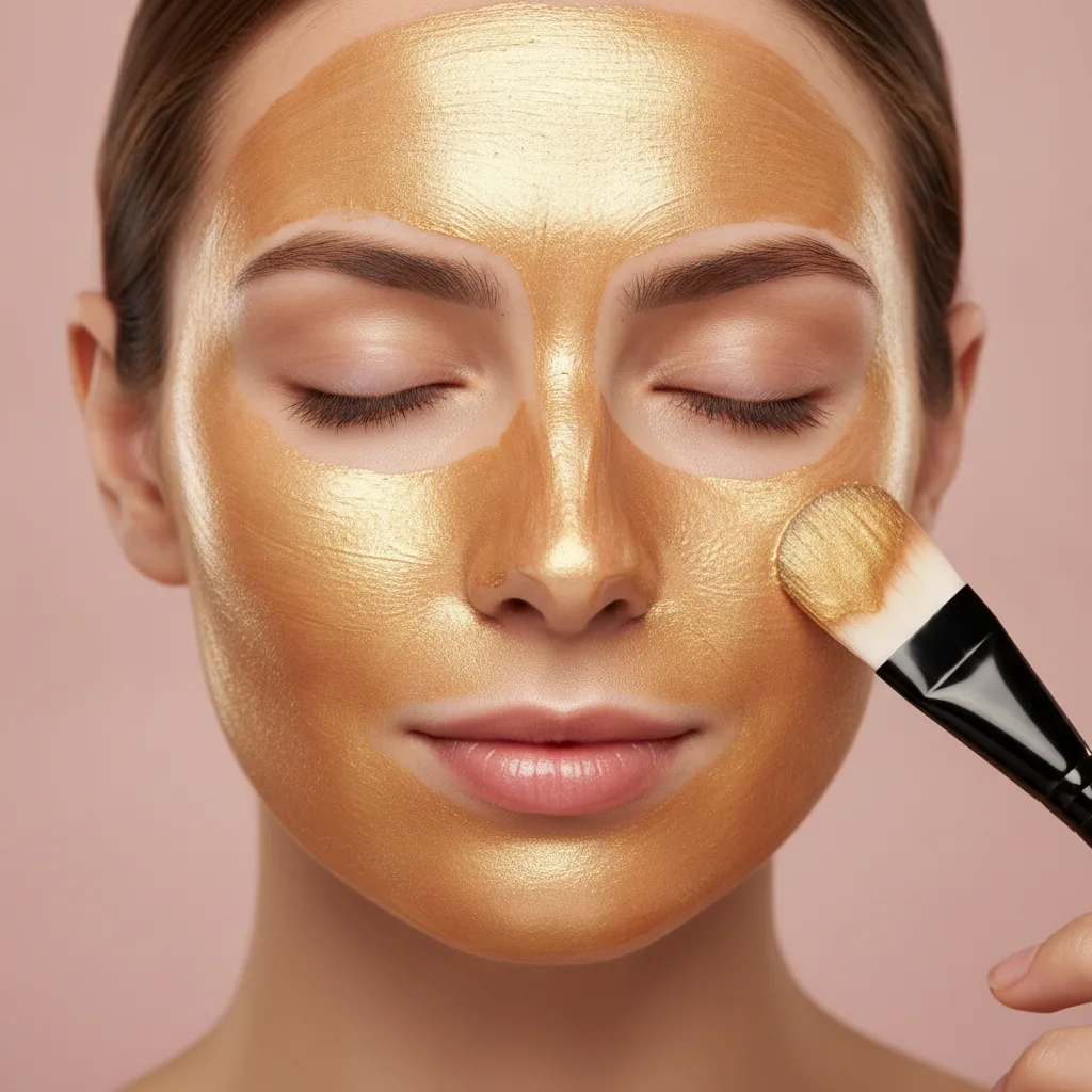 Applying face mask