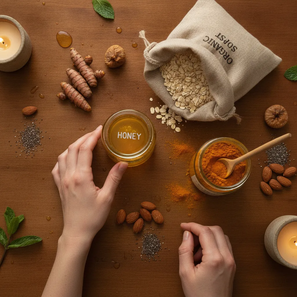 Choosing pantry ingredients